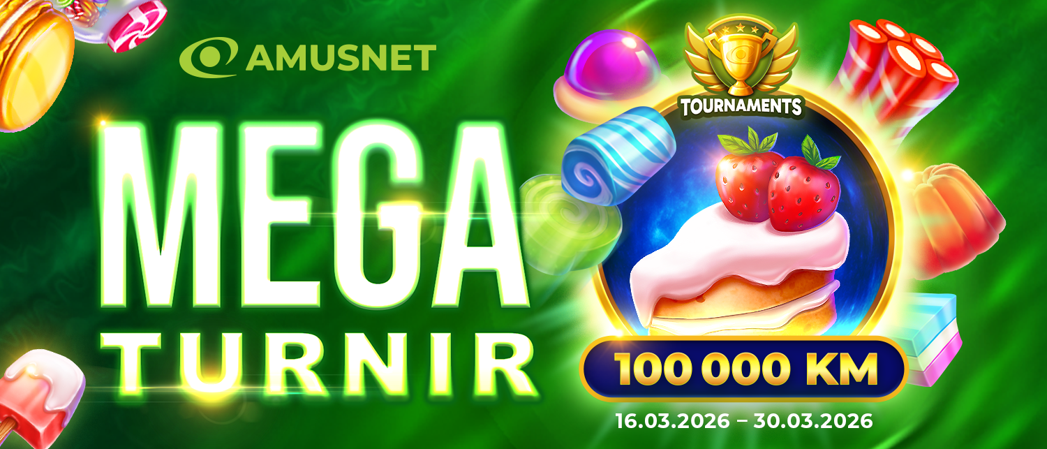AMUSNET MEGA TURNIR - 100.000 KM