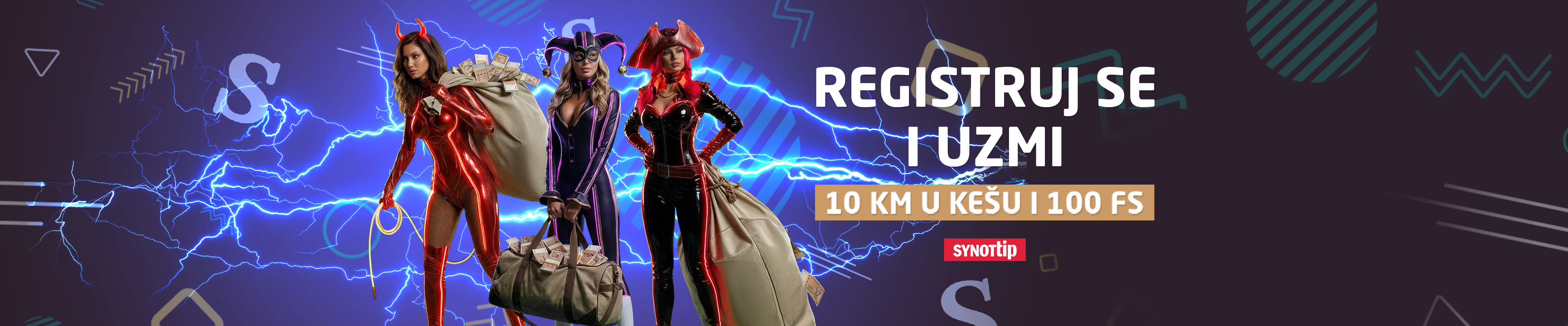 REGISTRUJ SE UZMI 10 KM U KEŠU I 100 SPINOVA