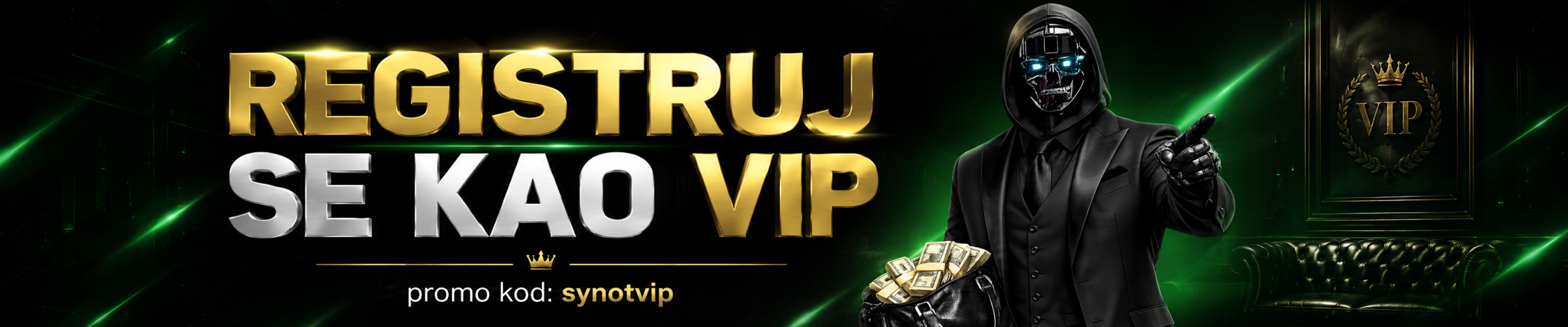 REGISTRUJ SE KAO VIP I PREUZMI 50 KM U KEŠU