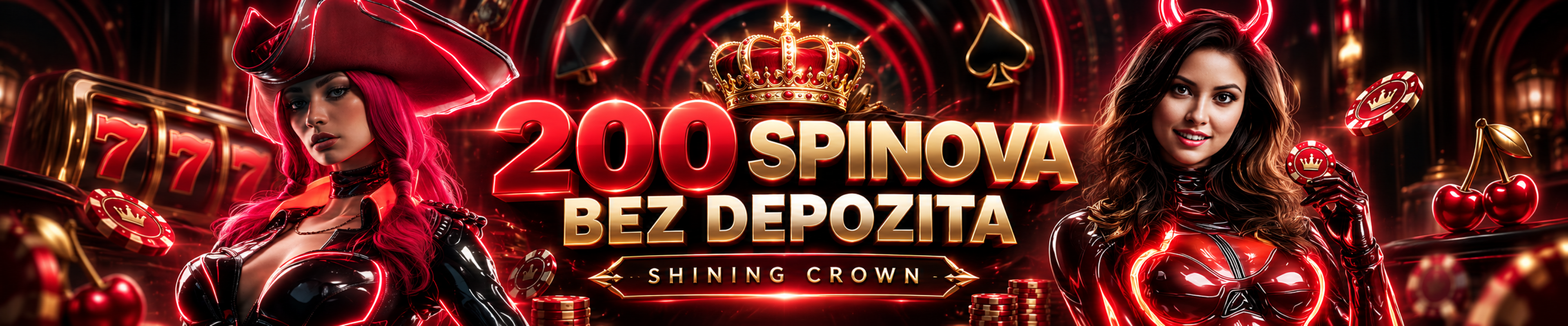 REGISTRUJ SE I PREUZMI 200 BESPLATNIH SPINOVA